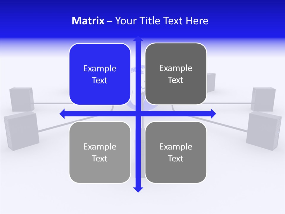 Female Closeup Two PowerPoint Template