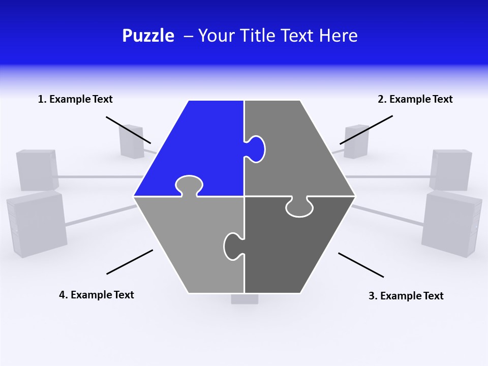 Female Closeup Two PowerPoint Template