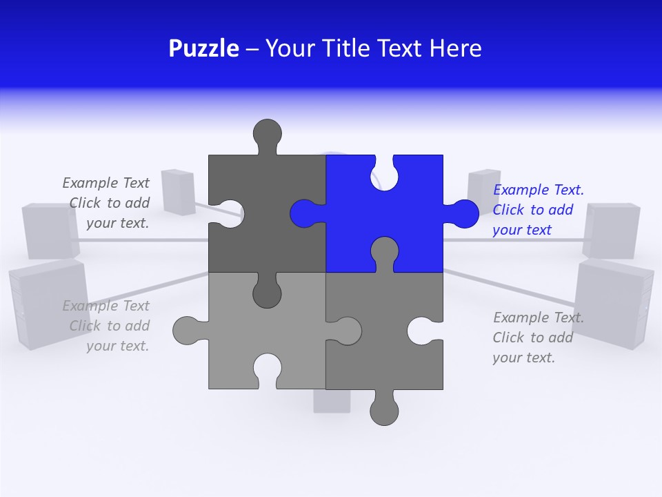 Female Closeup Two PowerPoint Template