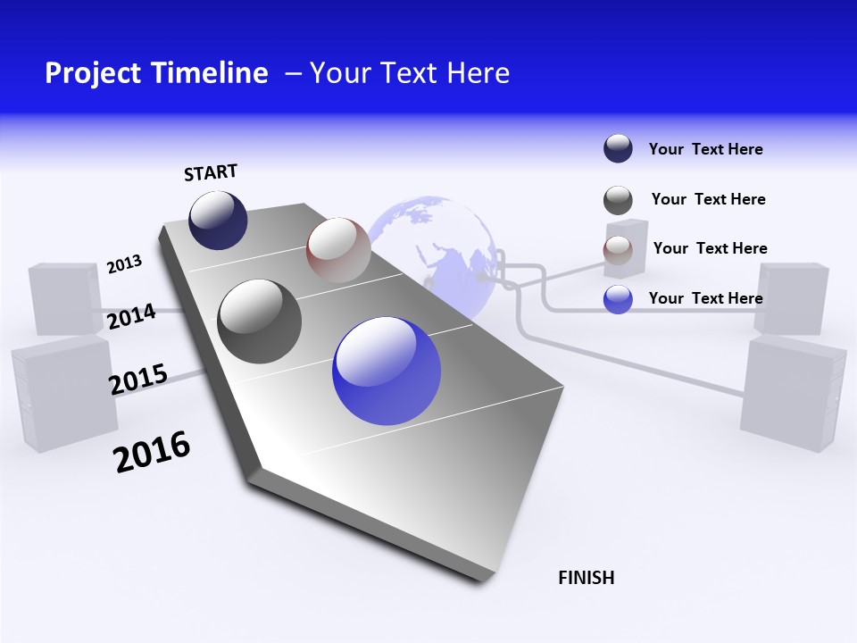 Female Closeup Two PowerPoint Template