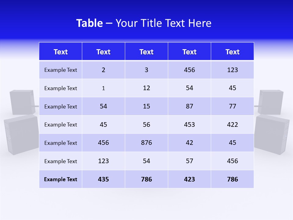 Female Closeup Two PowerPoint Template