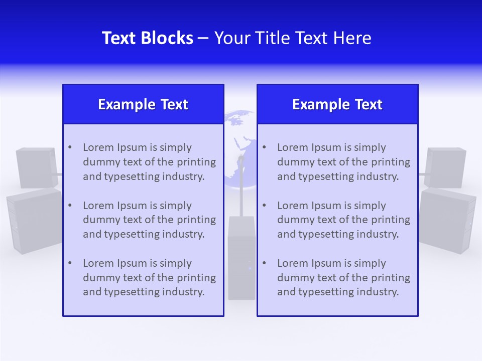 Female Closeup Two PowerPoint Template