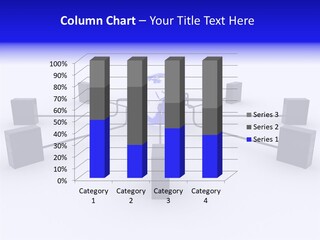 Female Closeup Two PowerPoint Template