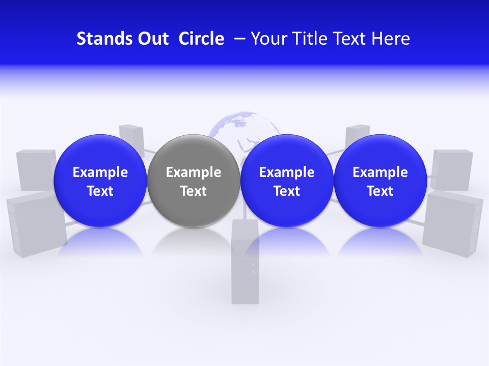 Female Closeup Two PowerPoint Template