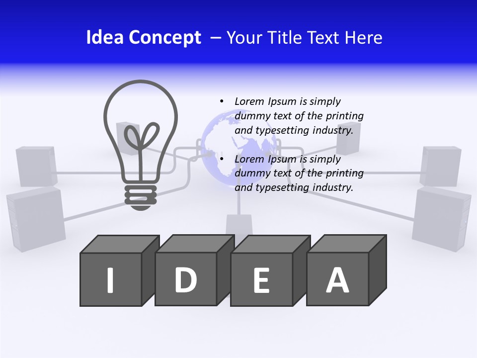 Female Closeup Two PowerPoint Template