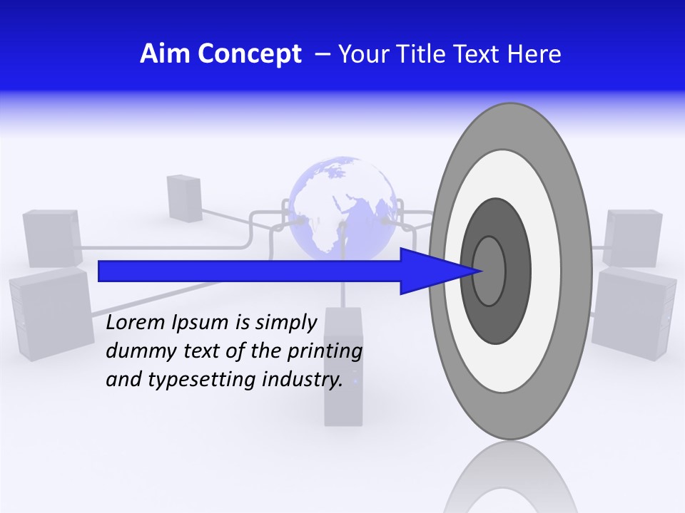 Female Closeup Two PowerPoint Template