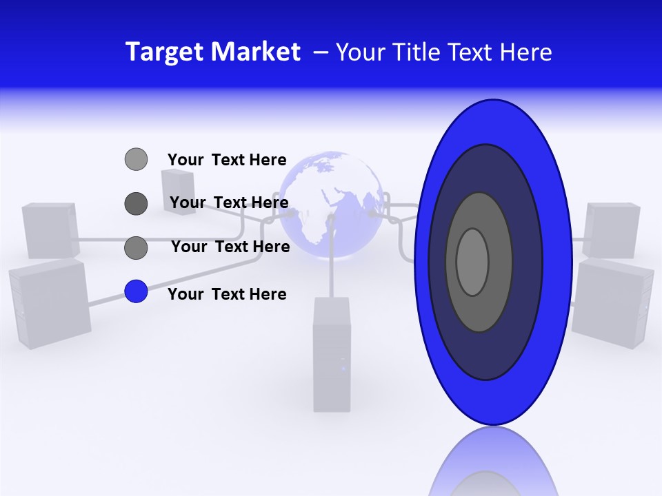 Female Closeup Two PowerPoint Template