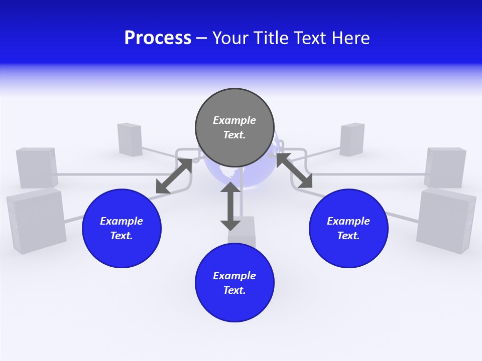 Female Closeup Two PowerPoint Template