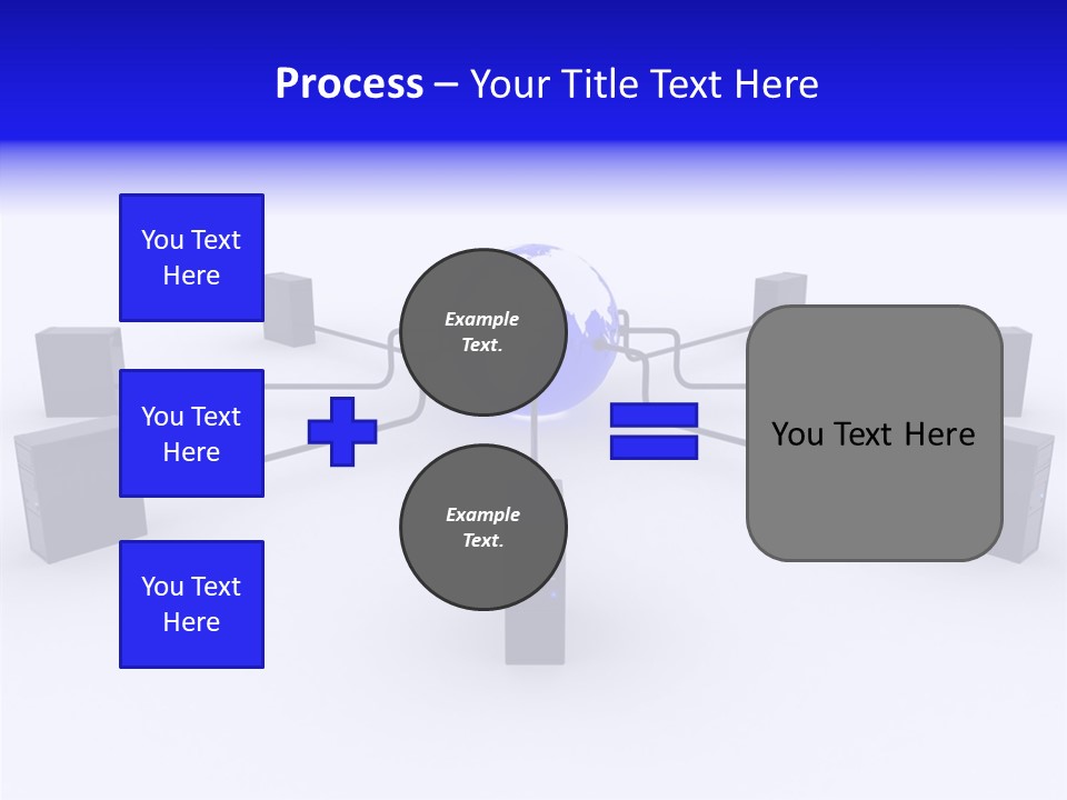 Female Closeup Two PowerPoint Template