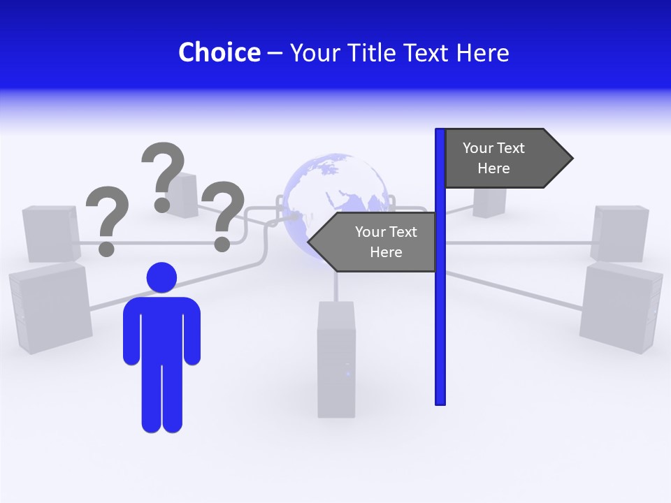 Female Closeup Two PowerPoint Template