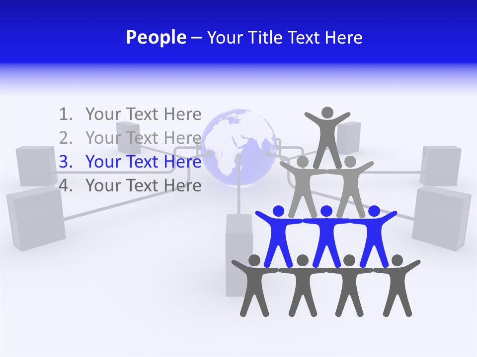 Female Closeup Two PowerPoint Template