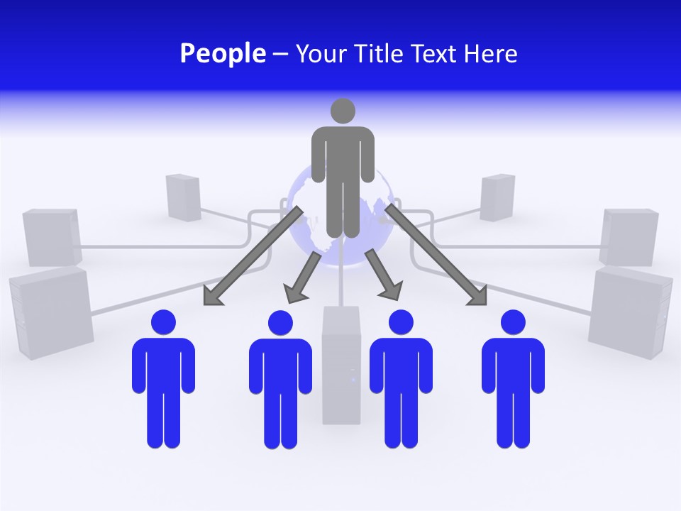 Female Closeup Two PowerPoint Template