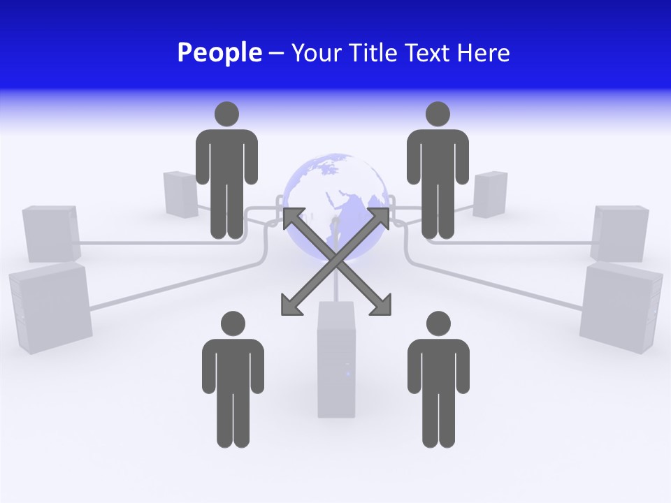 Female Closeup Two PowerPoint Template