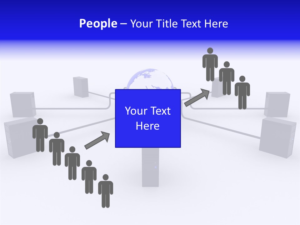 Female Closeup Two PowerPoint Template