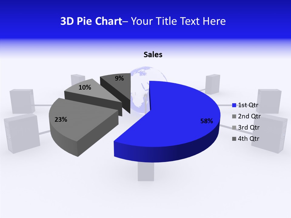 Female Closeup Two PowerPoint Template