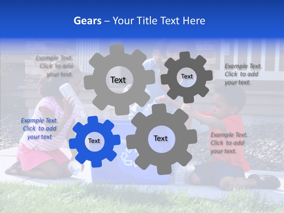 Elderly Human Background PowerPoint Template