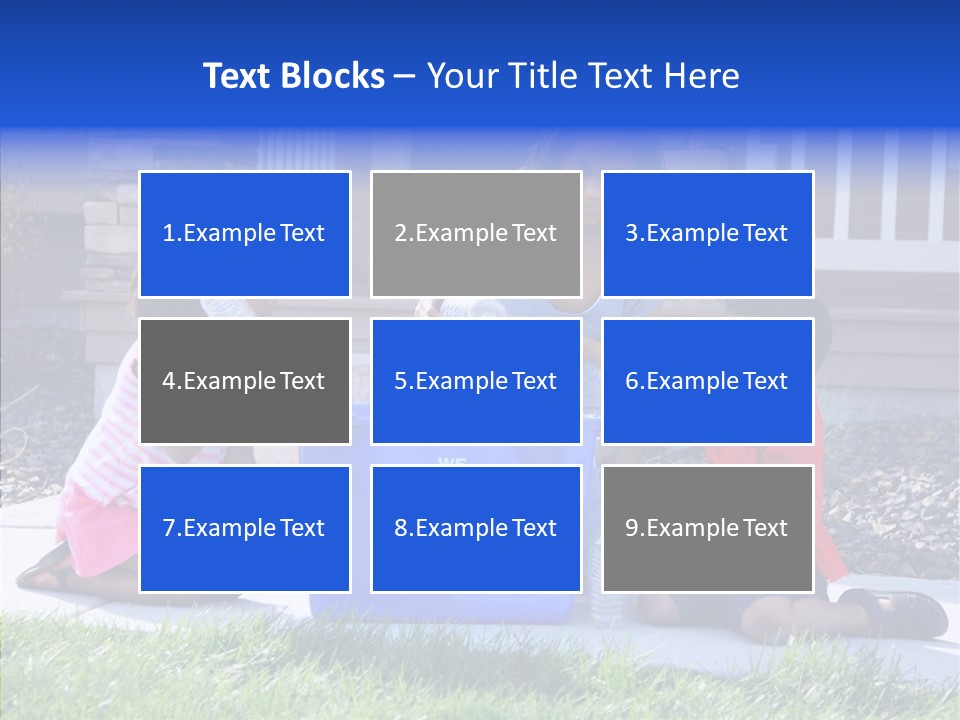 Elderly Human Background PowerPoint Template