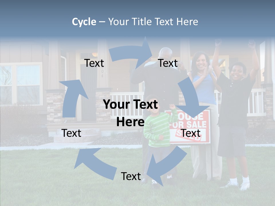 Young Aging Women PowerPoint Template