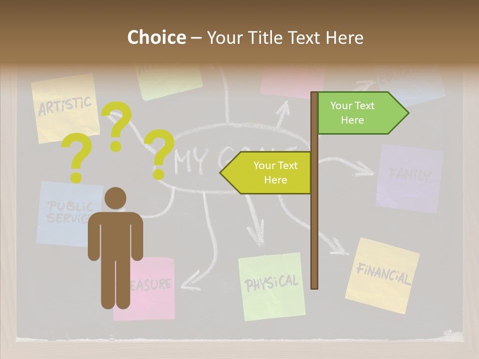 Care Women Elder PowerPoint Template