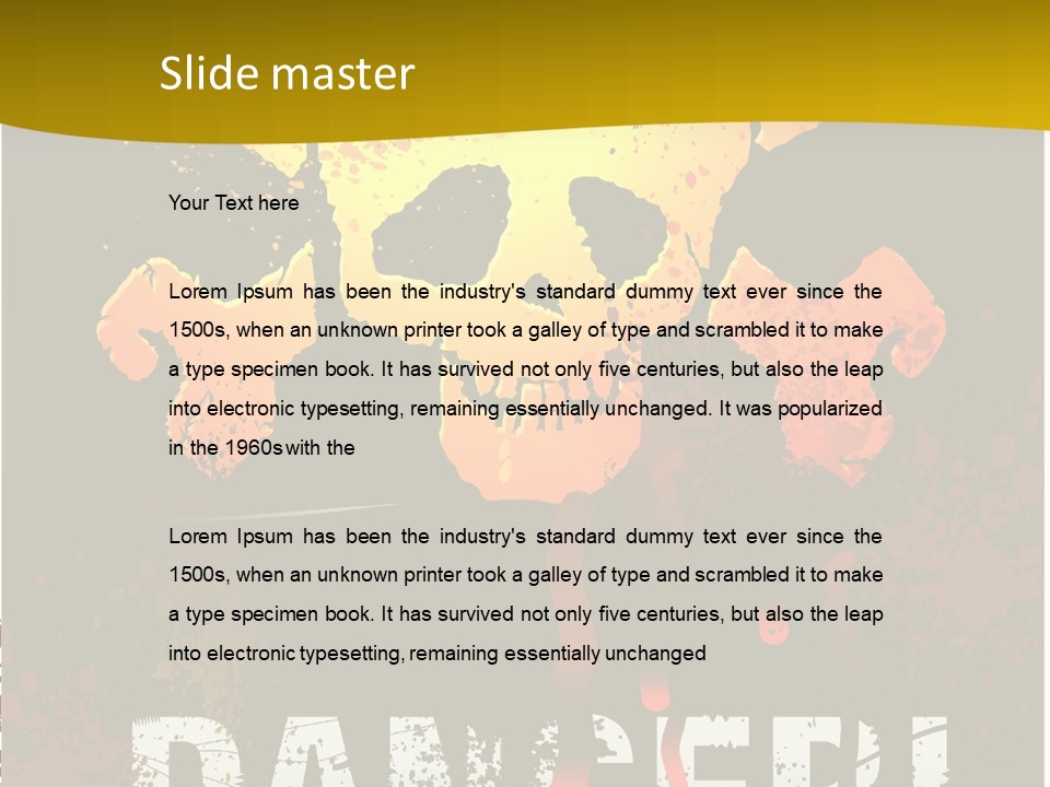 Human Hold Assist PowerPoint Template