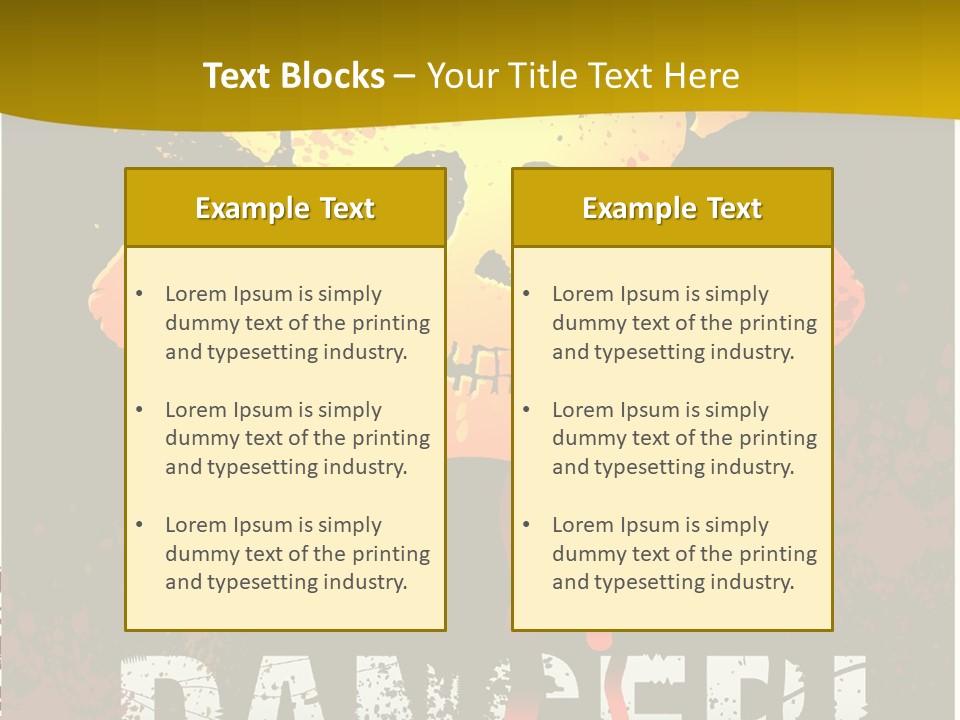 Human Hold Assist PowerPoint Template