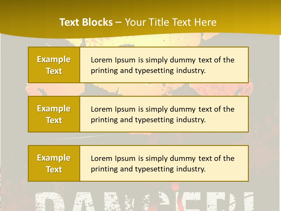 Human Hold Assist PowerPoint Template