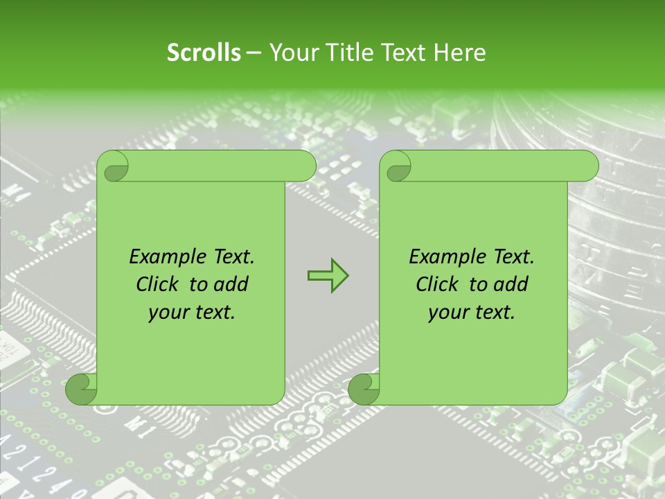 Togetherness Elderly Two PowerPoint Template
