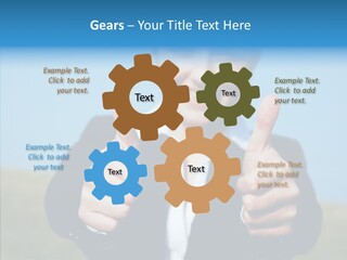 Assistance Touching Sharing PowerPoint Template