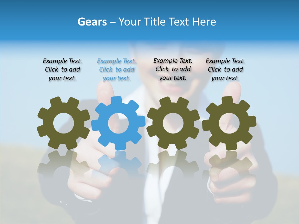 Assistance Touching Sharing PowerPoint Template