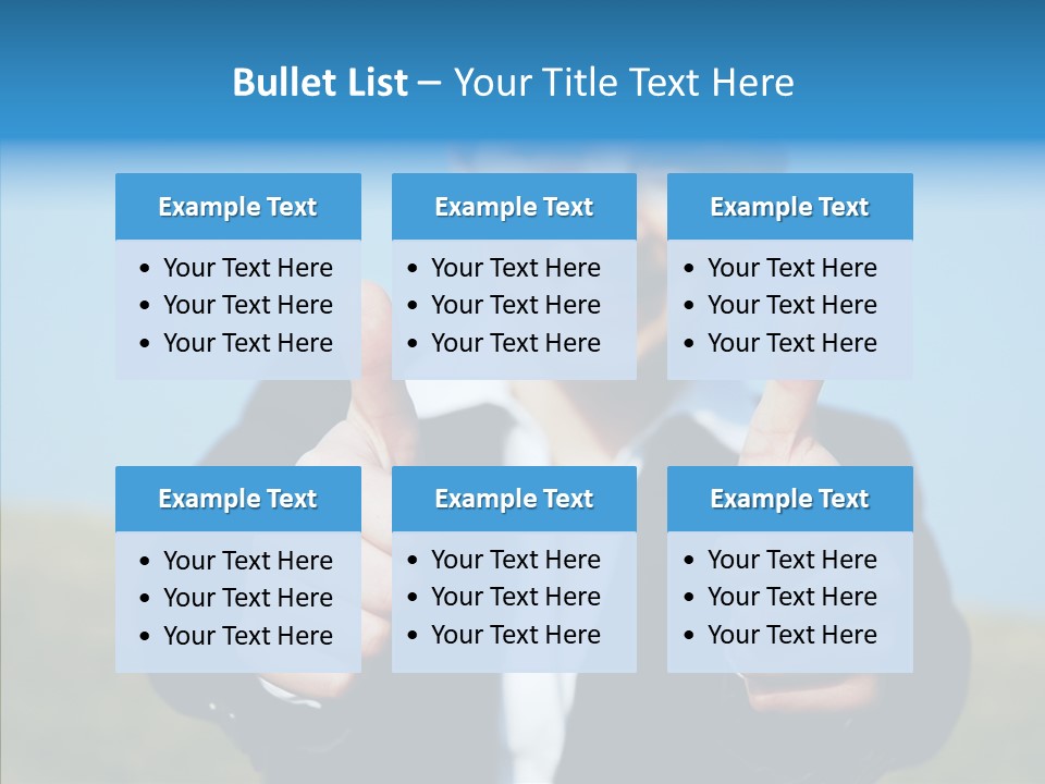 Assistance Touching Sharing PowerPoint Template