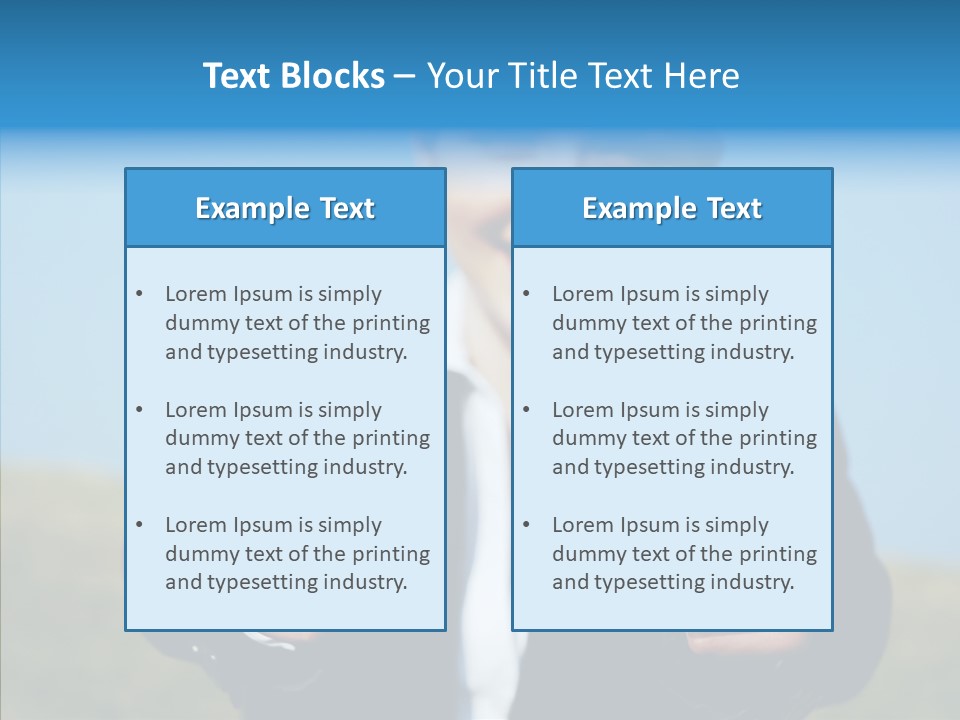 Assistance Touching Sharing PowerPoint Template
