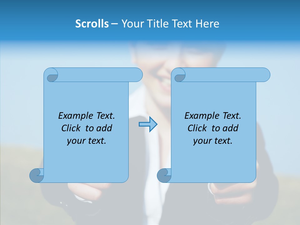 Assistance Touching Sharing PowerPoint Template