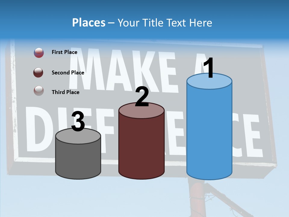 Female Sharing Senior PowerPoint Template
