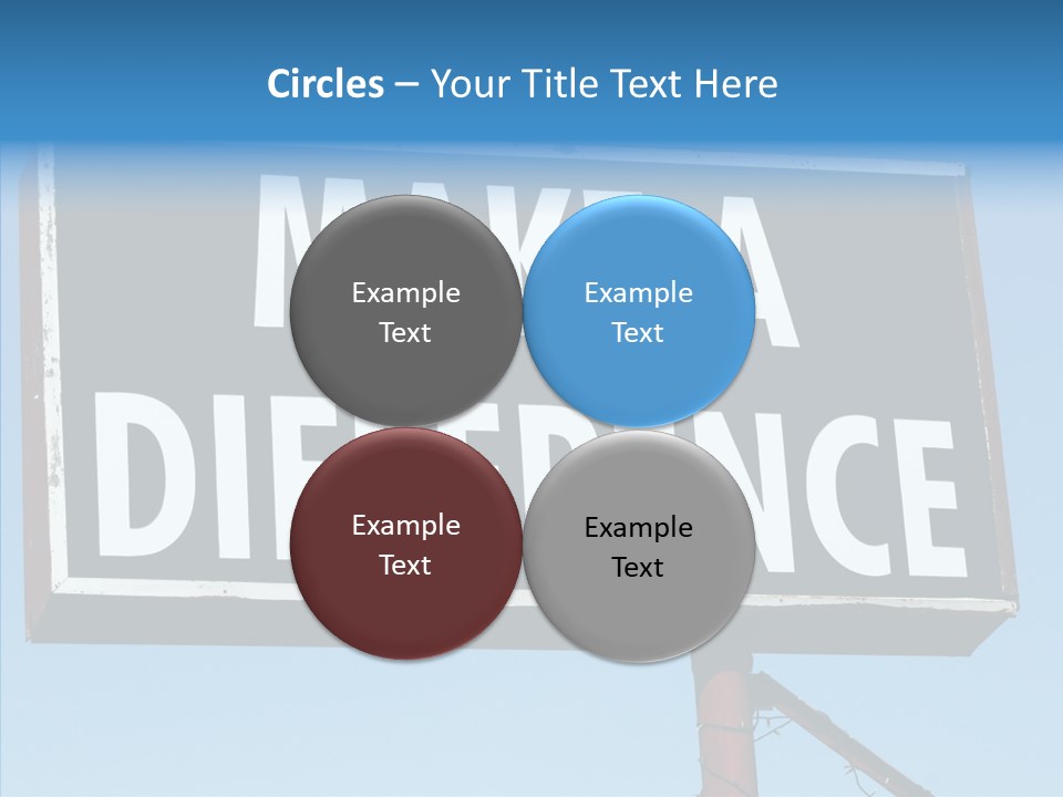 Female Sharing Senior PowerPoint Template