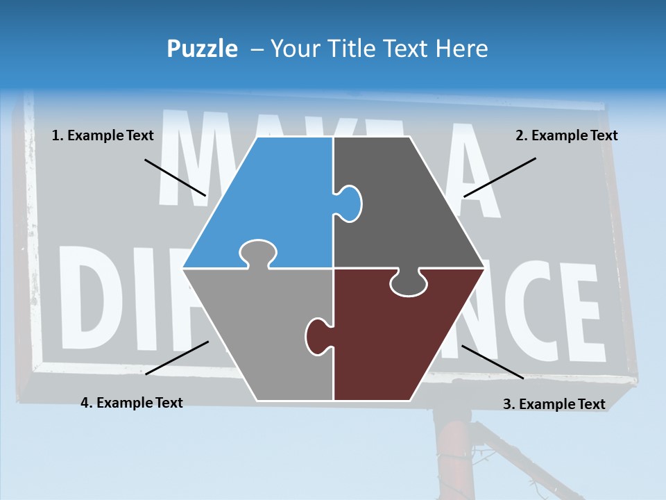 Female Sharing Senior PowerPoint Template