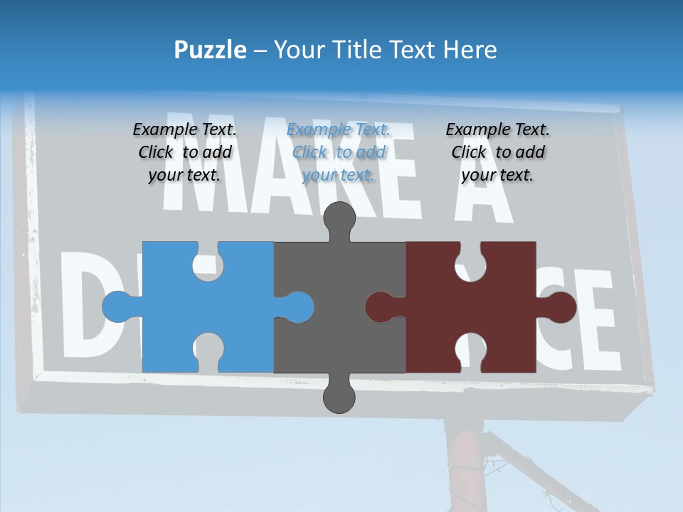 Female Sharing Senior PowerPoint Template