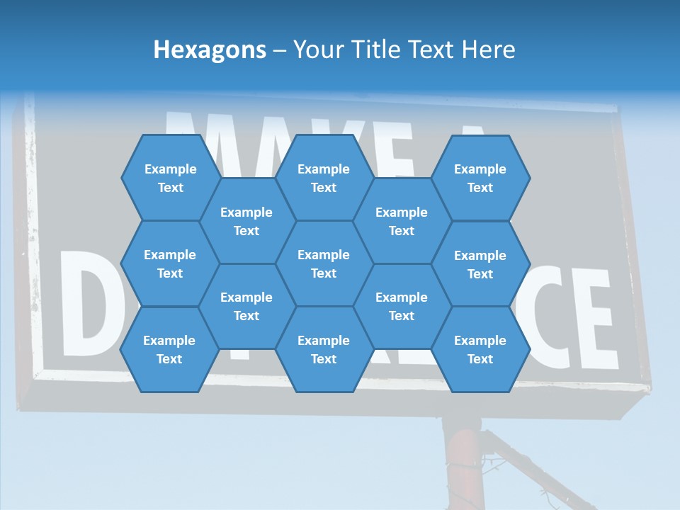 Female Sharing Senior PowerPoint Template