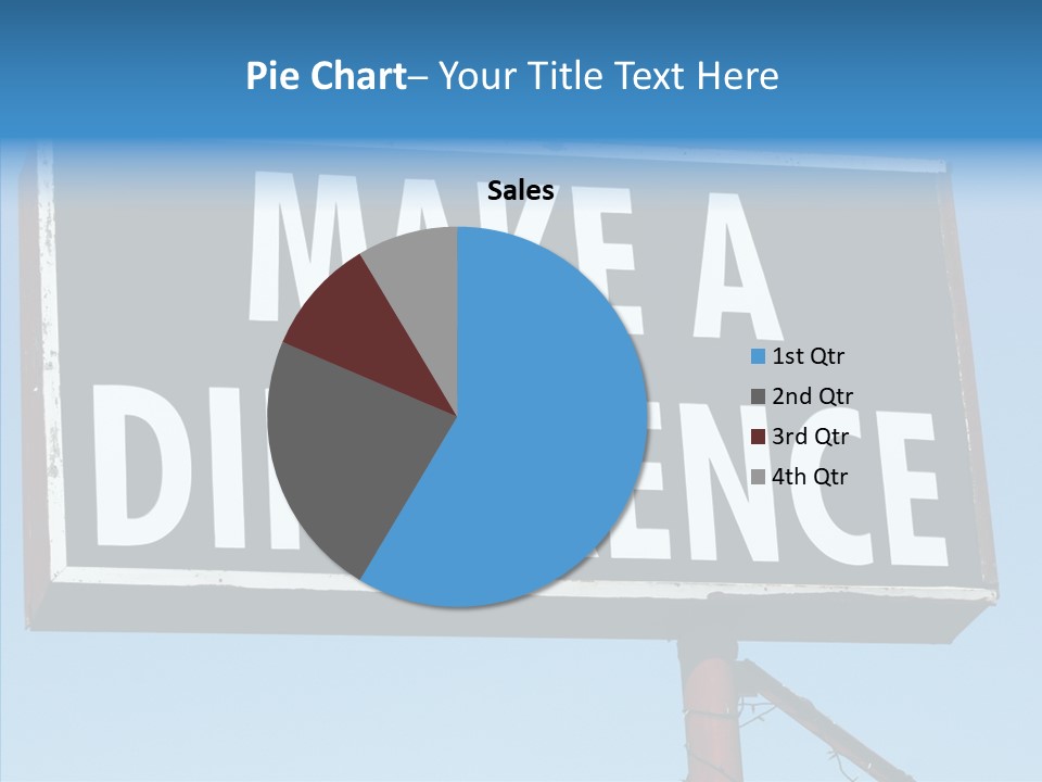 Female Sharing Senior PowerPoint Template