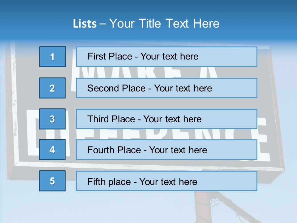 Female Sharing Senior PowerPoint Template