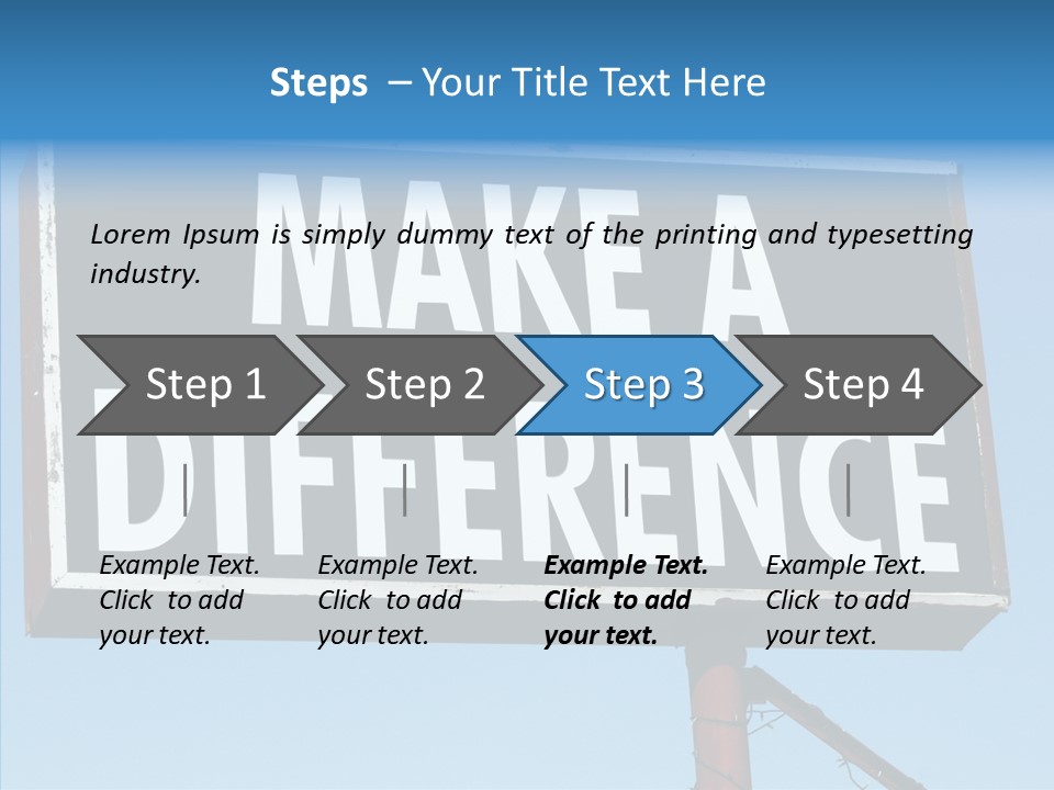 Female Sharing Senior PowerPoint Template
