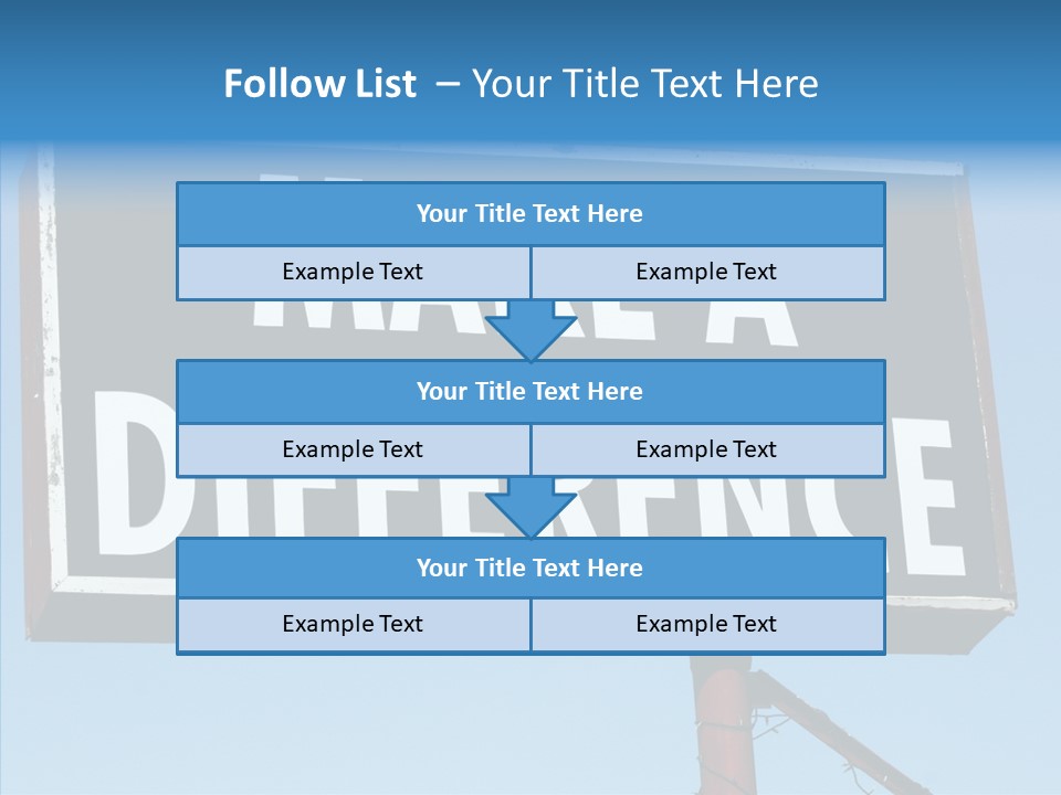 Female Sharing Senior PowerPoint Template