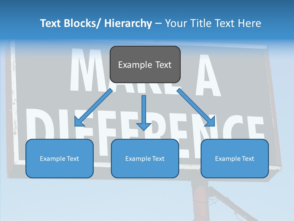 Female Sharing Senior PowerPoint Template