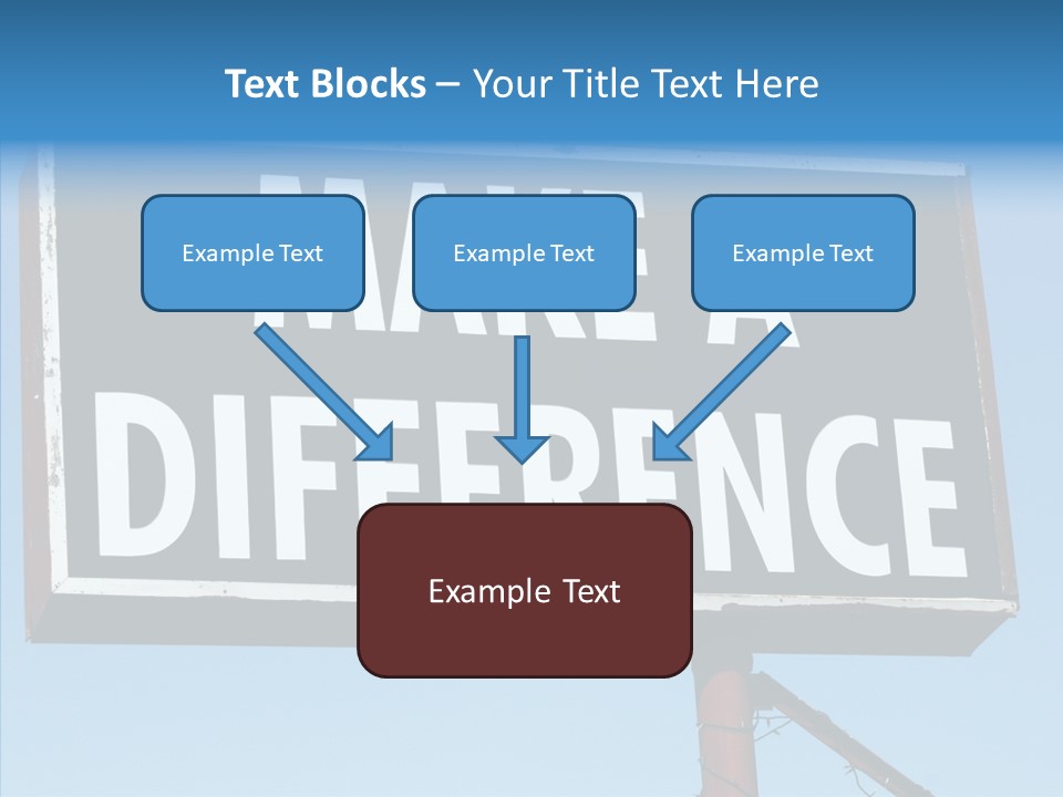 Female Sharing Senior PowerPoint Template
