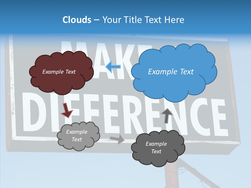 Female Sharing Senior PowerPoint Template