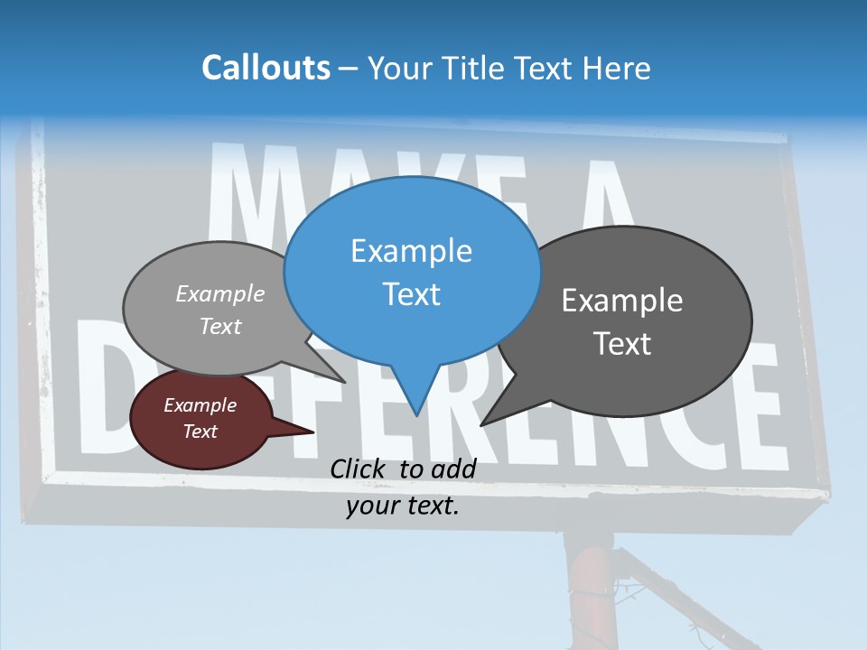 Female Sharing Senior PowerPoint Template