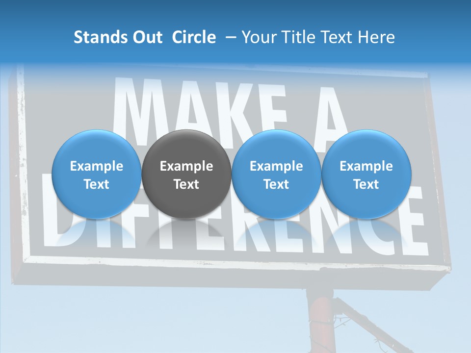 Female Sharing Senior PowerPoint Template