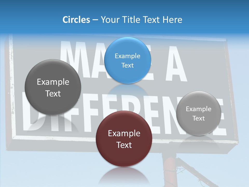 Female Sharing Senior PowerPoint Template