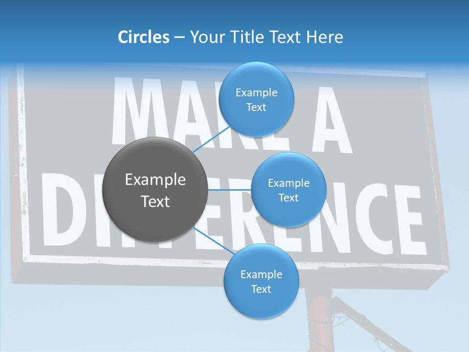 Female Sharing Senior PowerPoint Template