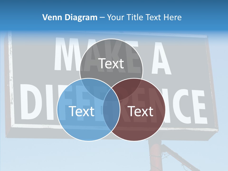 Female Sharing Senior PowerPoint Template