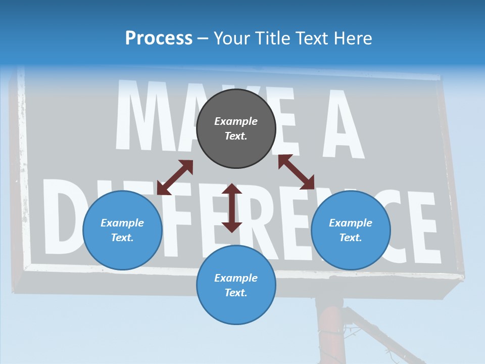 Female Sharing Senior PowerPoint Template